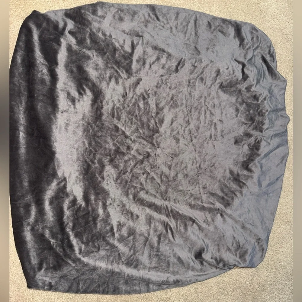 Velvet furniture cover